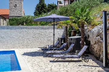 Seaside Family Villa with Pool in Korčula