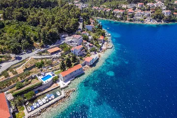 Seaside Family Villa with Pool in Korčula