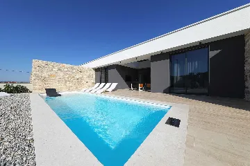 Modern Island Villa with Pool in Kraj