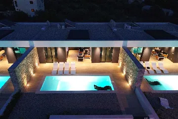 Modern Poolside Villa Stay in Kraj, Croatia