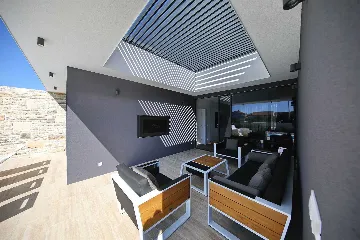 Modern Poolside Villa Stay in Kraj, Croatia