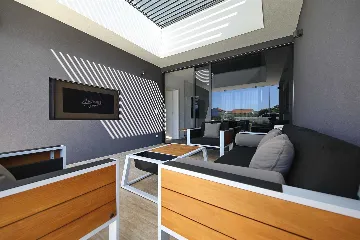 Modern Poolside Villa Stay in Kraj, Croatia