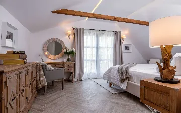 Modern 4-Bedroom Seaside Villa Žrnovo with Pool