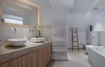 Modern 4-Bedroom Seaside Villa Žrnovo with Pool