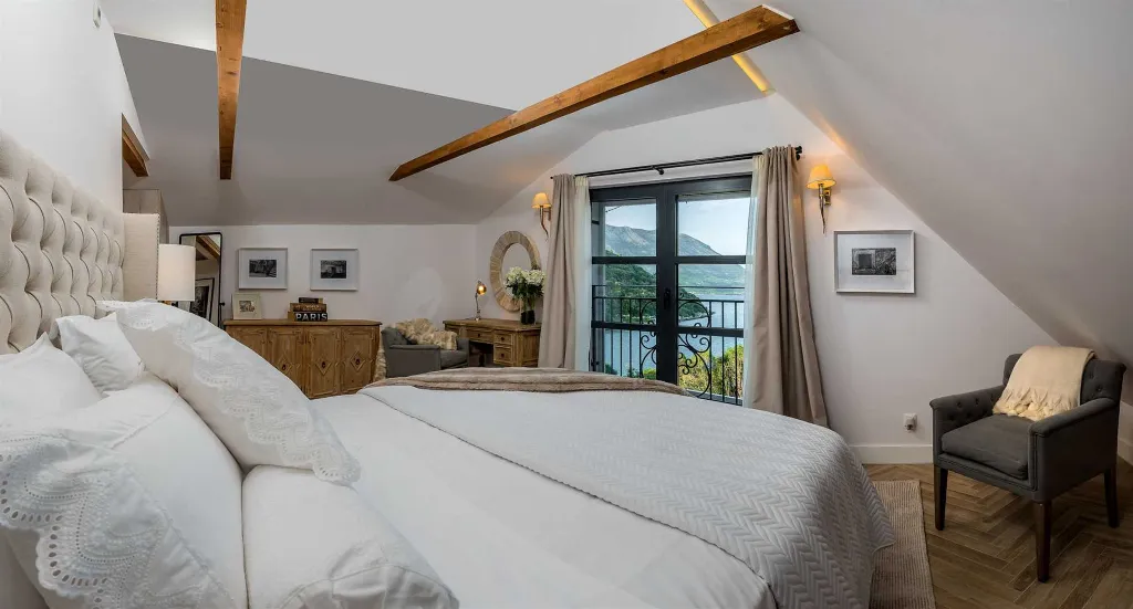 Modern 4-Bedroom Seaside Villa Žrnovo with Pool