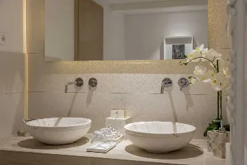 Modern 4-Bedroom Seaside Villa Žrnovo with Pool