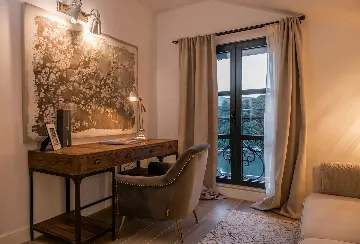 Modern 4-Bedroom Seaside Villa Žrnovo with Pool