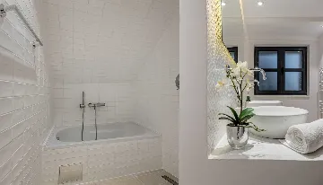 Modern 4-Bedroom Seaside Villa Žrnovo with Pool