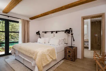 Modern 4-Bedroom Seaside Villa Žrnovo with Pool