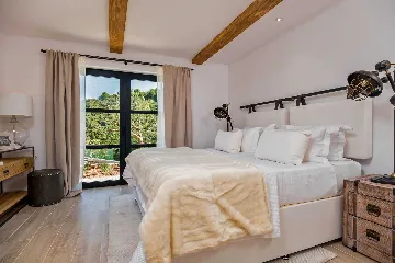Modern 4-Bedroom Seaside Villa Žrnovo with Pool