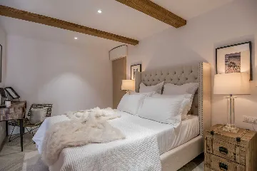 Modern 4-Bedroom Seaside Villa Žrnovo with Pool