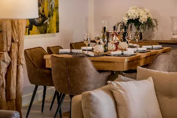 Modern 4-Bedroom Seaside Villa Žrnovo with Pool