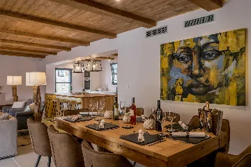 Modern 4-Bedroom Seaside Villa Žrnovo with Pool