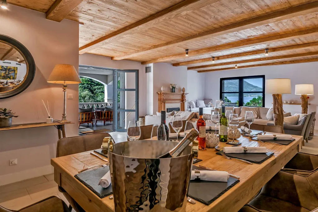 Modern 4-Bedroom Seaside Villa Žrnovo with Pool