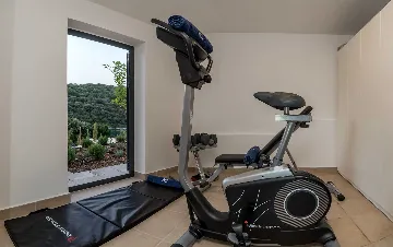 Modern 4-Bedroom Seaside Villa Žrnovo with Pool