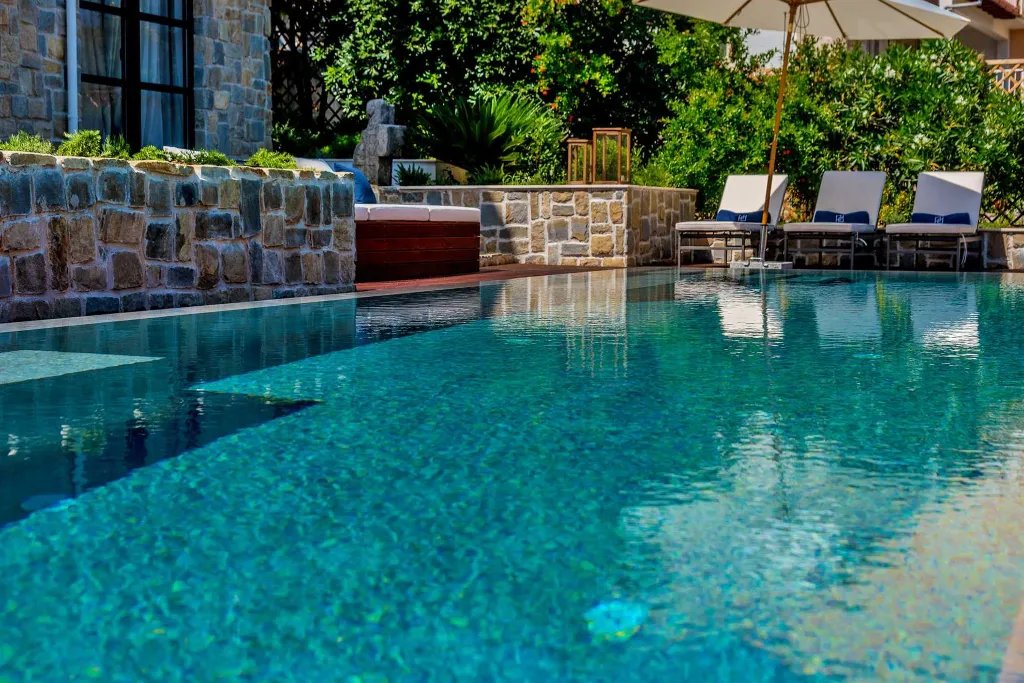 Modern 4-Bedroom Seaside Villa Žrnovo with Pool
