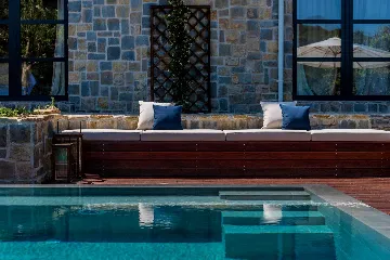 Modern 4-Bedroom Seaside Villa Žrnovo with Pool