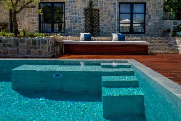 Modern 4-Bedroom Seaside Villa Žrnovo with Pool