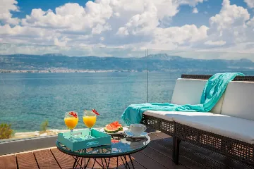 Modern Seaside Villa with Pool in Arbanija