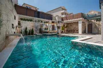 Modern Seaside Villa with Pool in Arbanija