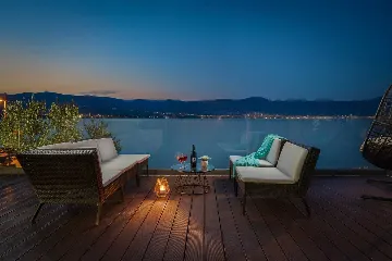 Modern Seaside Villa with Pool in Arbanija