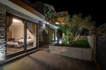 Modern Seaside Villa with Pool in Arbanija