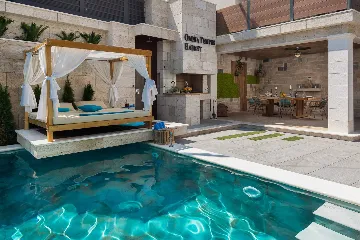 Modern Seaside Villa with Pool in Arbanija