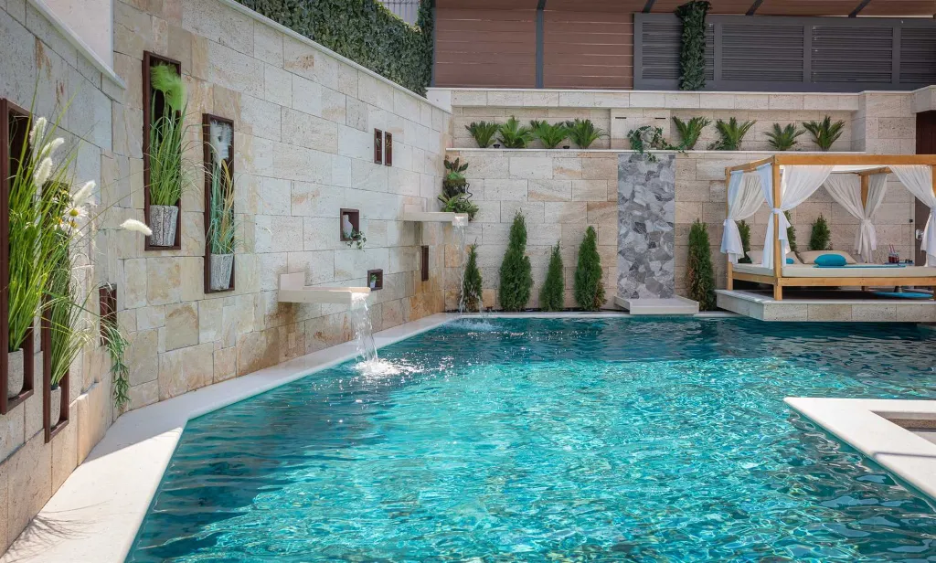 Modern Seaside Villa with Pool in Arbanija