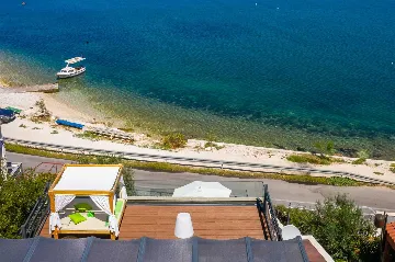 Modern Seaside Villa with Pool in Arbanija