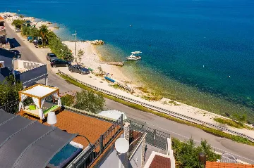 Modern Seaside Villa with Pool in Arbanija