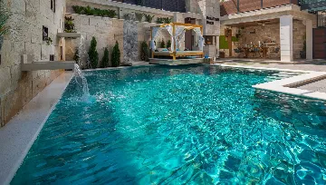 Modern Seaside Villa with Pool in Arbanija