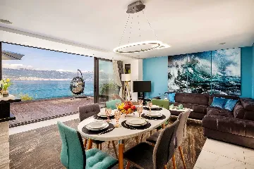 Modern Seaside Villa with Pool in Arbanija