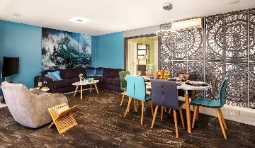 Modern Seaside Villa with Pool in Arbanija