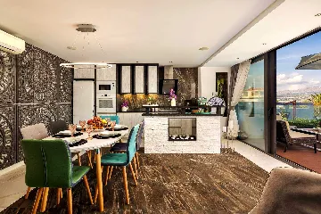 Modern Seaside Villa with Pool in Arbanija