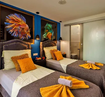 Modern Seaside Villa with Pool in Arbanija