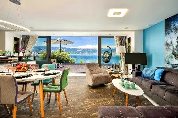 Modern Seaside Villa with Pool in Arbanija