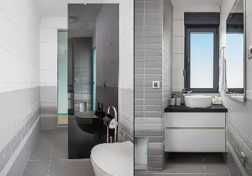 Contemporary Villa with Pool and Sea Views – Okrug Gornji