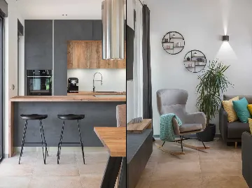 Contemporary Villa with Pool and Sea Views – Okrug Gornji