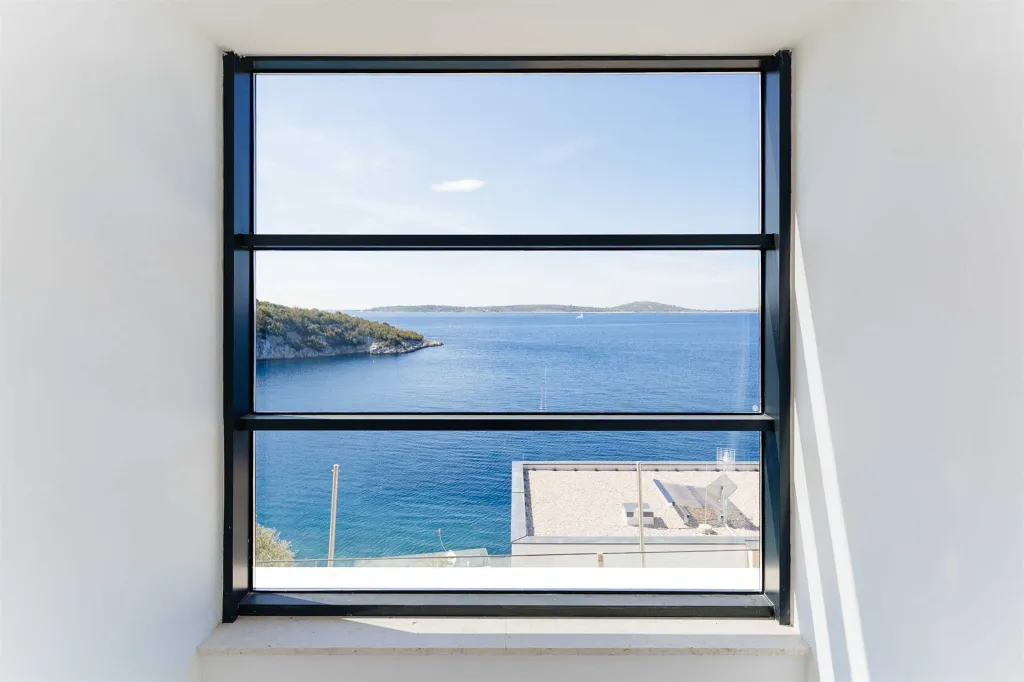 Contemporary Seaside Villa with Heated Pool in Vinišće
