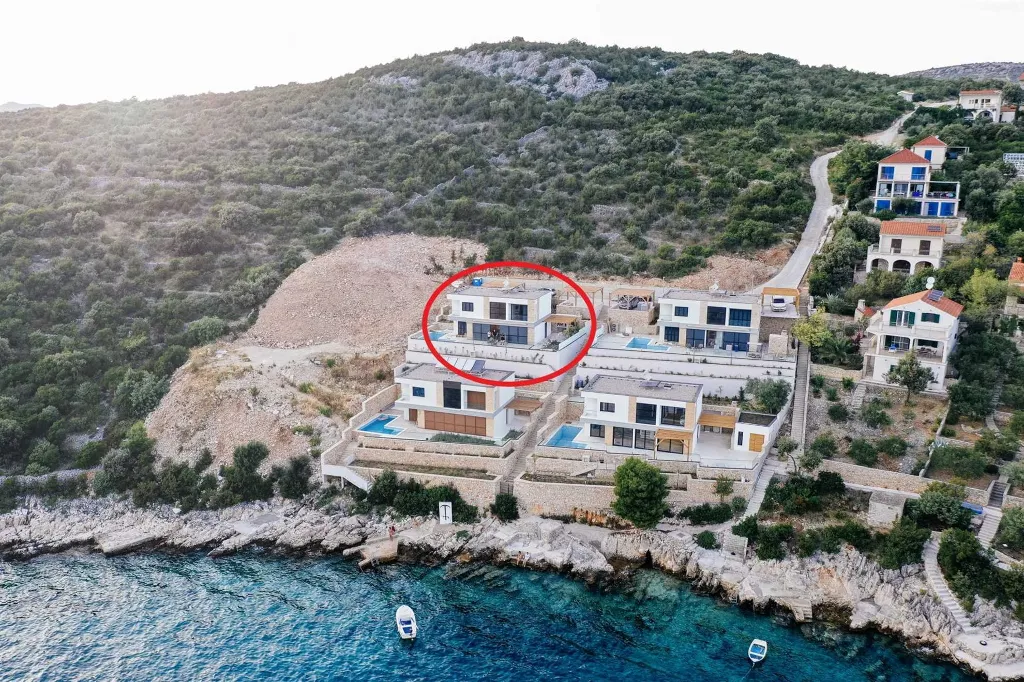 Contemporary Seaside Villa With Heated Pool, Vinišće