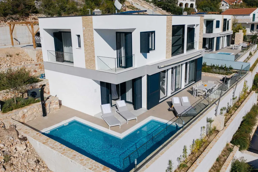 Contemporary Seaside Villa With Heated Pool, Vinišće