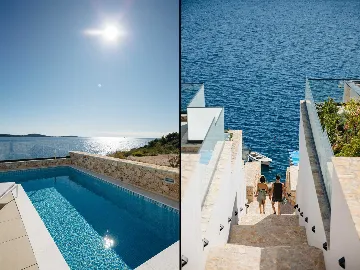 Contemporary Seaside Villa With Heated Pool, Vinišće