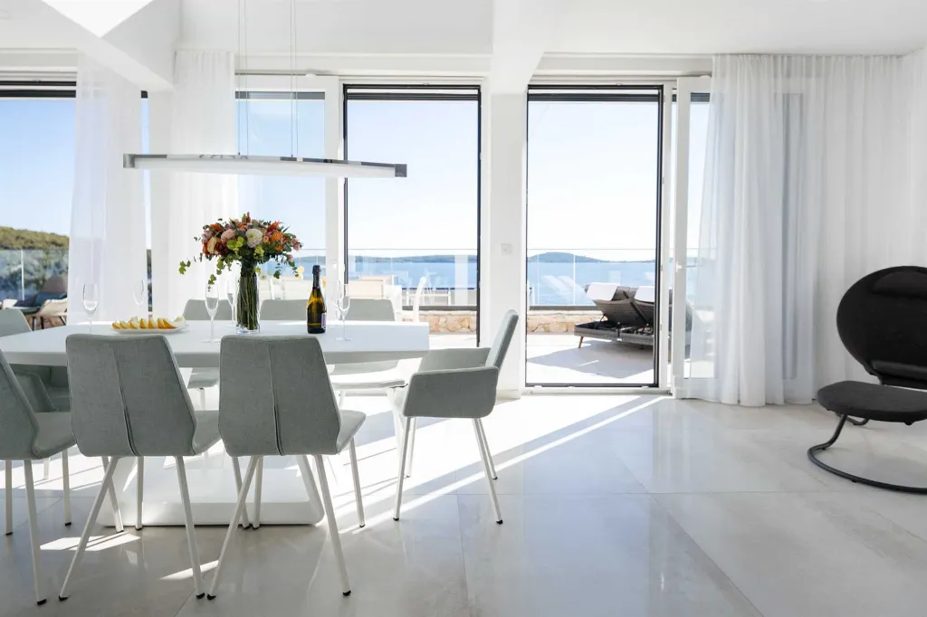 Contemporary Seaside Villa With Heated Pool, Vinišće
