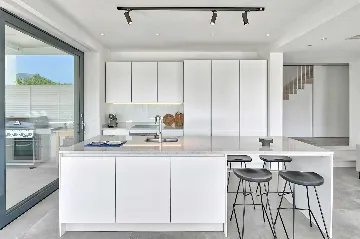 Spacious Seaside Villa with Pool in Kaštel Štafilić