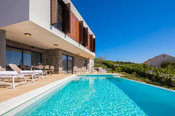 Modern Seaview Villa with Pool in Primošten