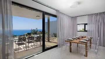 Modern Seaview Villa with Pool in Primošten