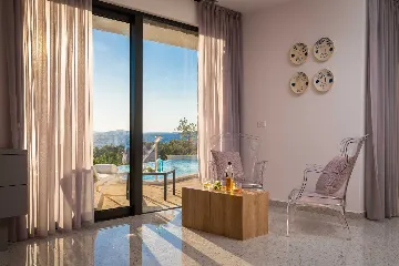 Modern Seaview Villa with Pool in Primošten