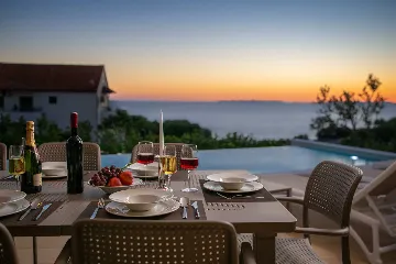 Modern Seaview Villa with Pool in Primošten