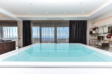 Contemporary Villa Retreat with Infinity Pool Makarska