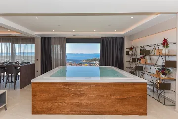 Contemporary Villa Retreat with Infinity Pool Makarska